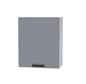 Шкаф верхний сушка с единым фасадом 6С кухня Кампео (Белый/Серый)